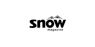 logo Snow Magazine weiß schwarz